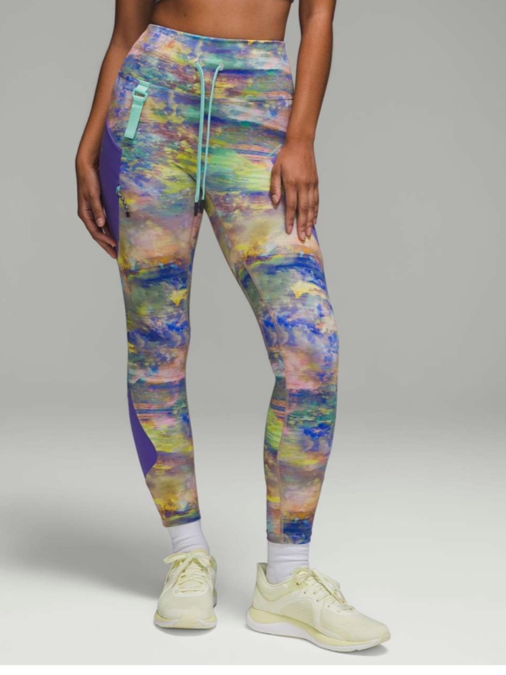 Lululemon Cargo Super-High-Rise Hiking Tight 25” Size 14 Altered Nature Multi